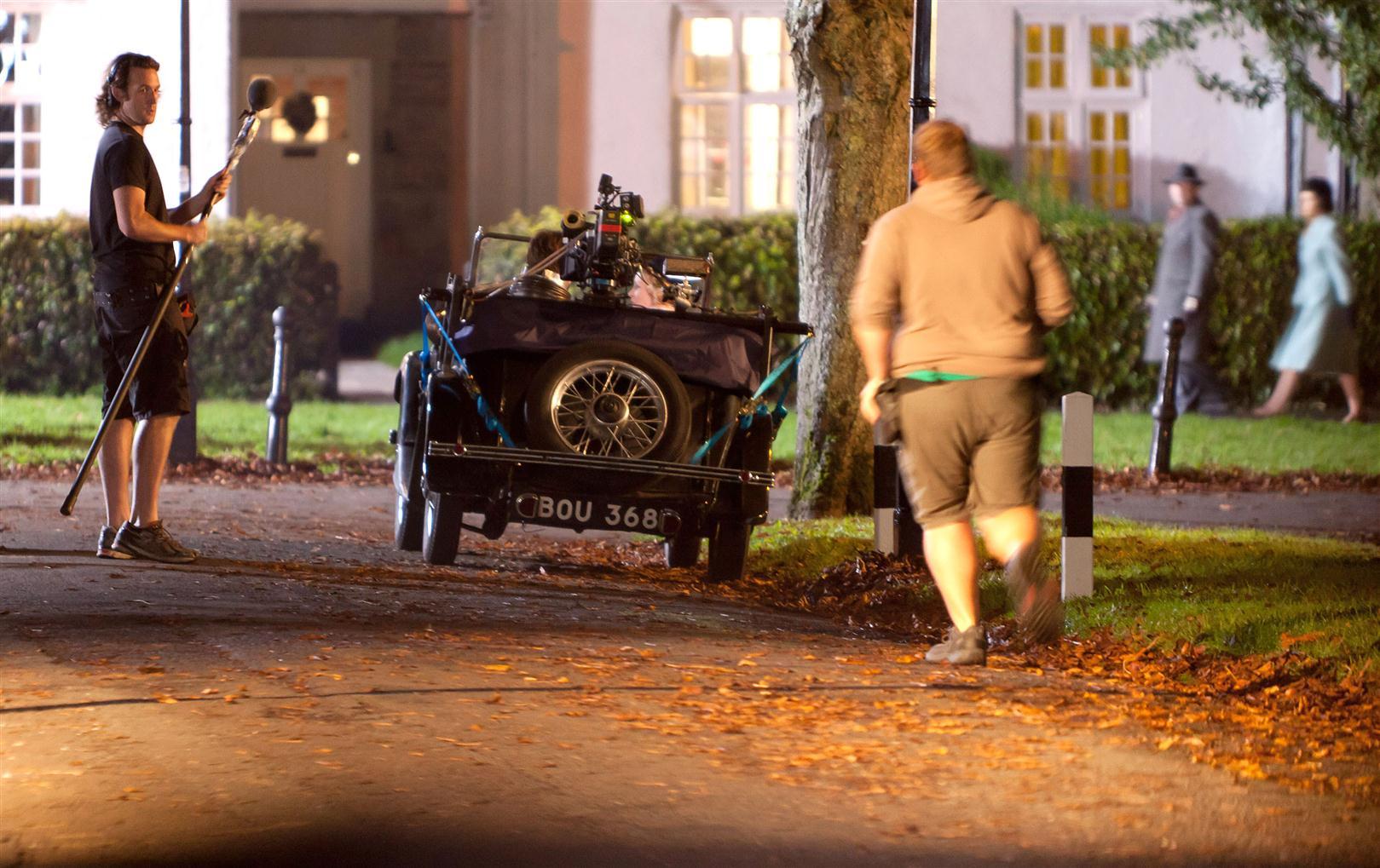 Matt Smith as Doctor Who filming the Christmas Special | Picture 87421